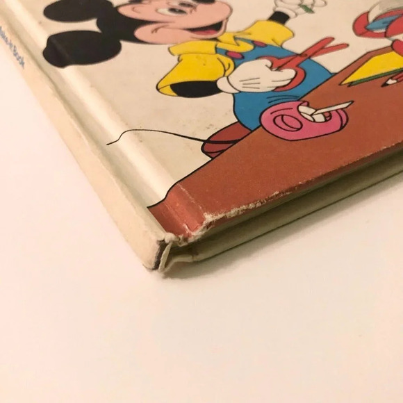 Vtg 1974  Mickey Mouse Make It Book Disneys Wonderful World of Reading Book - Picture 6 of 16